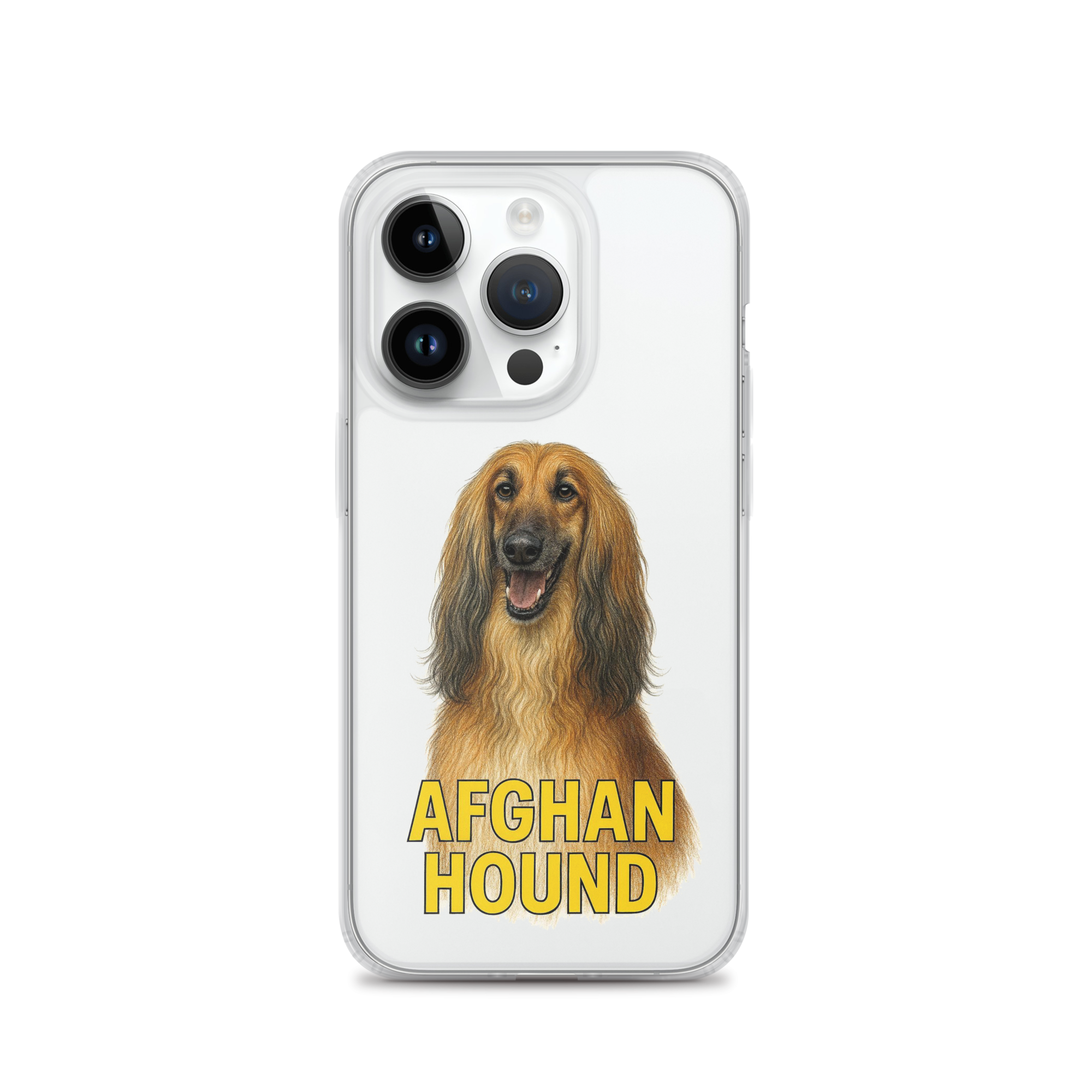 Afghan Hound Clear Case for iPhone