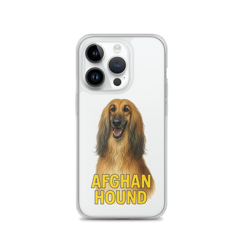 Afghan Hound Clear Case for iPhone