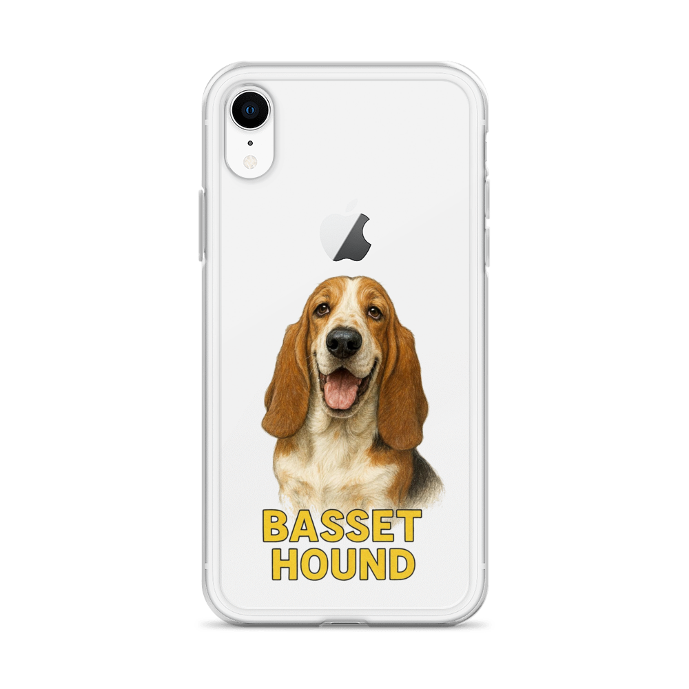 Basset Hound Clear Case for iPhone