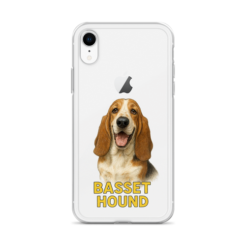 Basset Hound Clear Case for iPhone