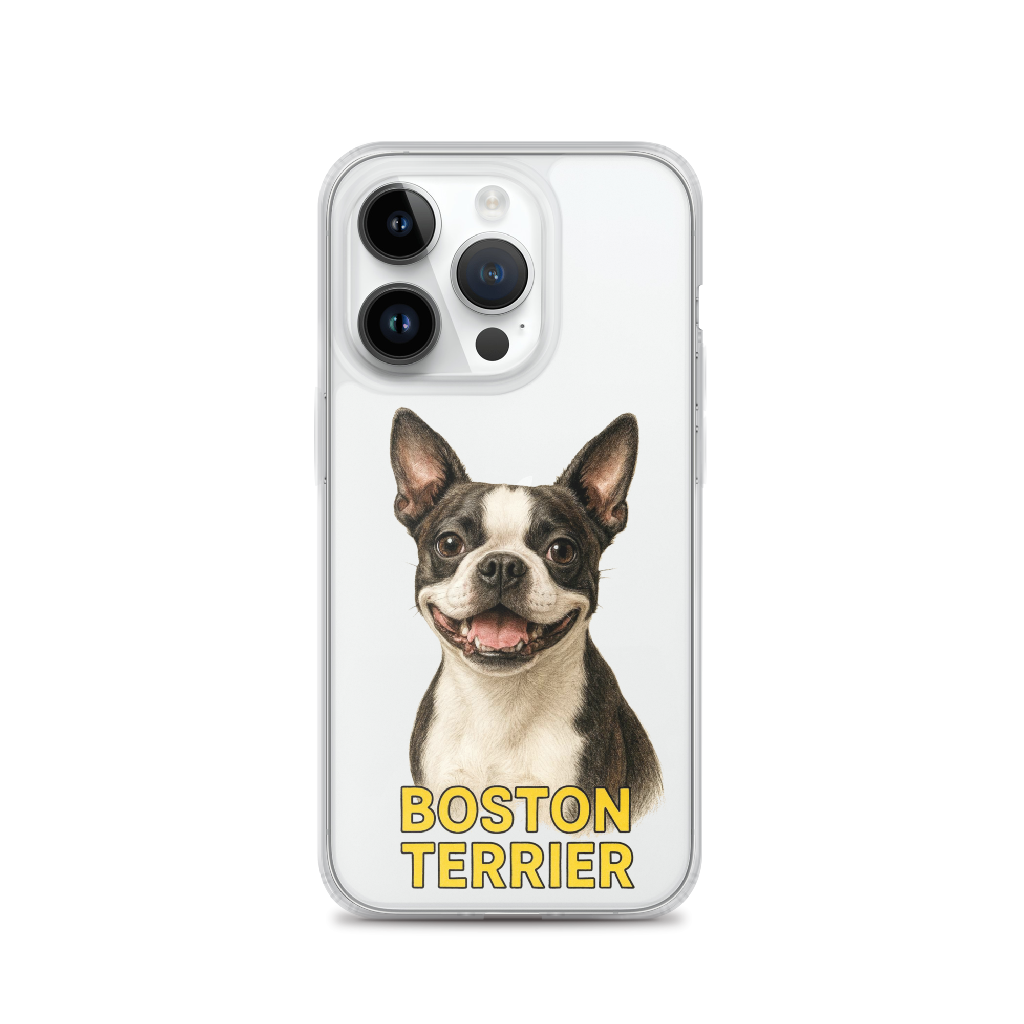 Boston Terrier Clear Case for iPhone