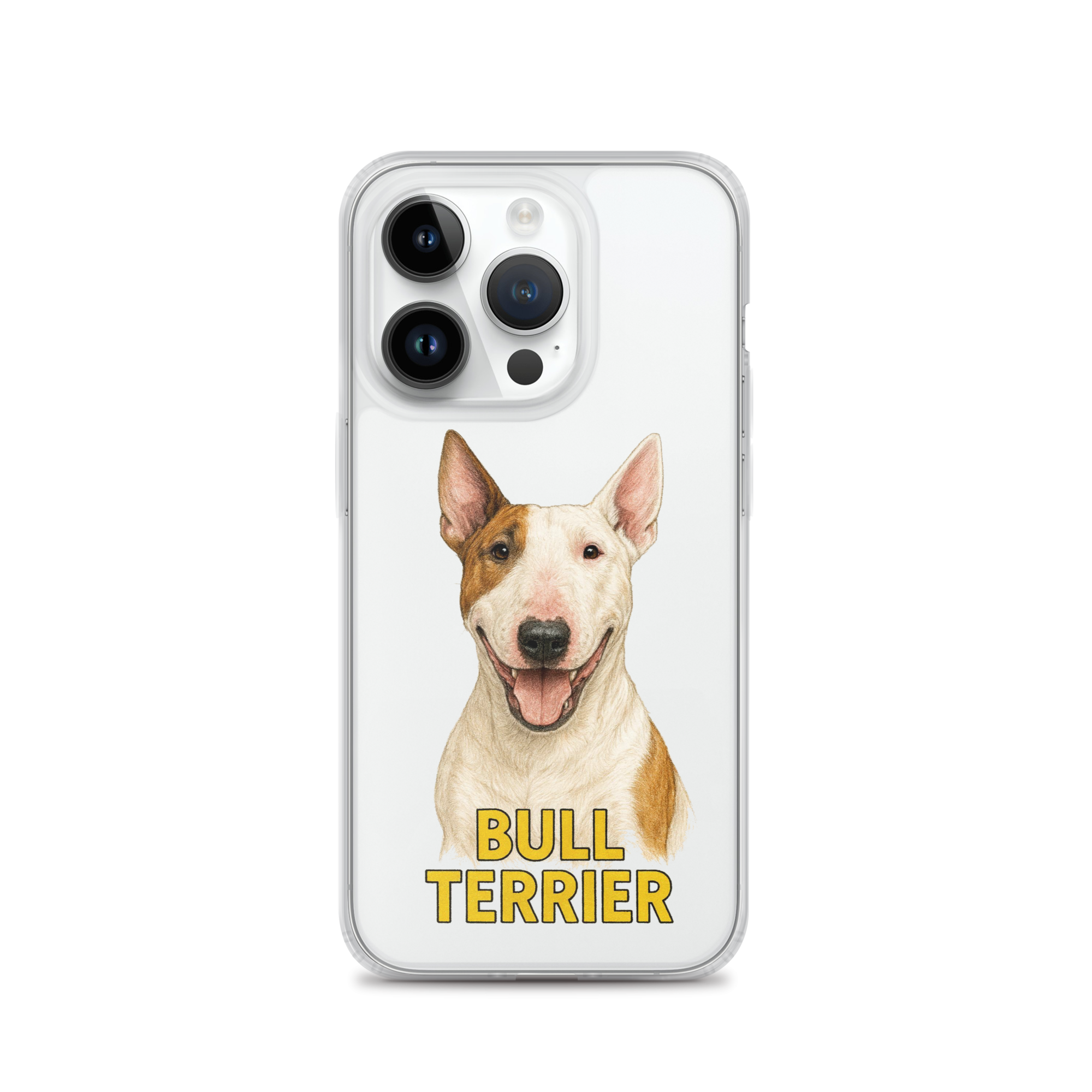Bull Terrier Clear Case for iPhone