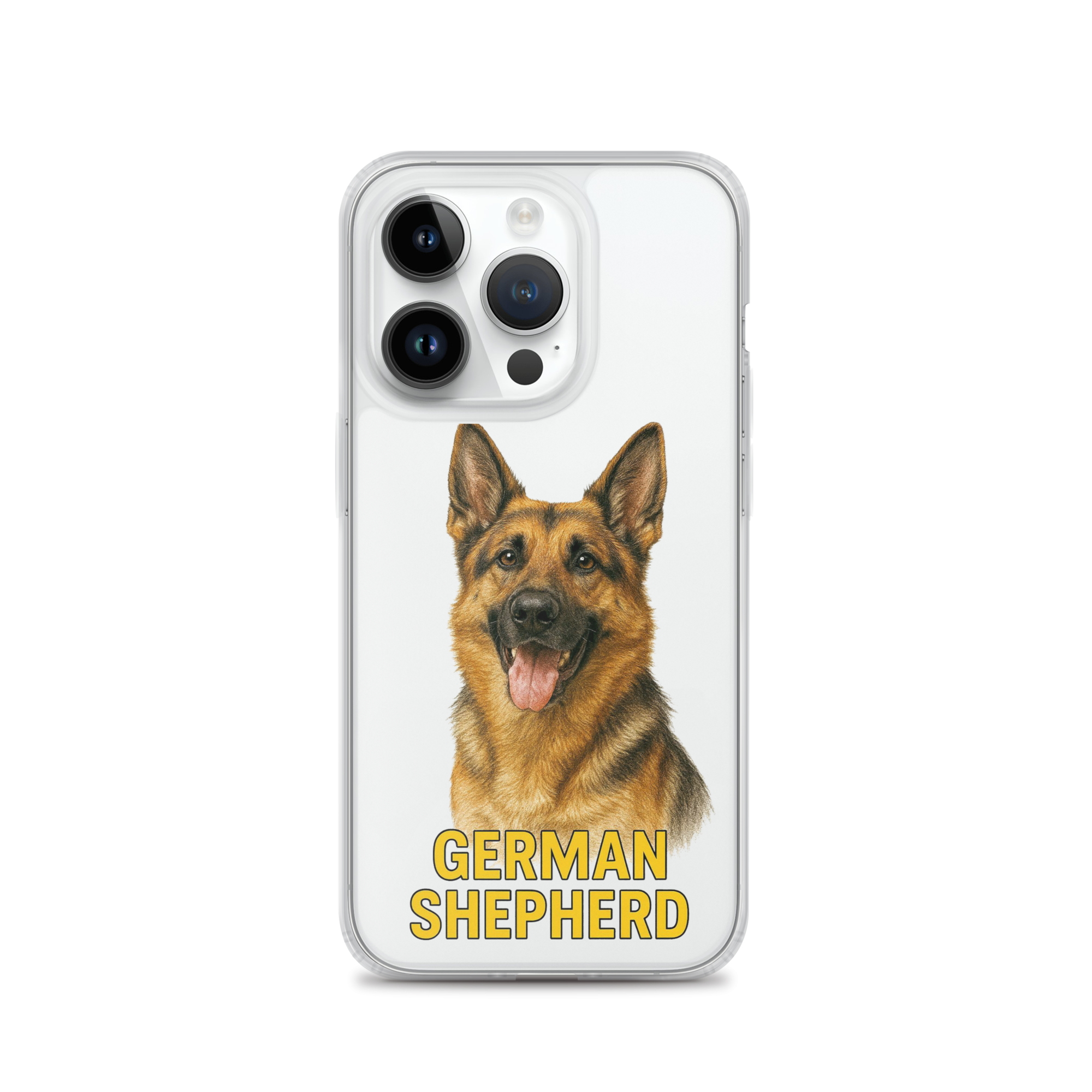 German Shepherd Clear Case for iPhone