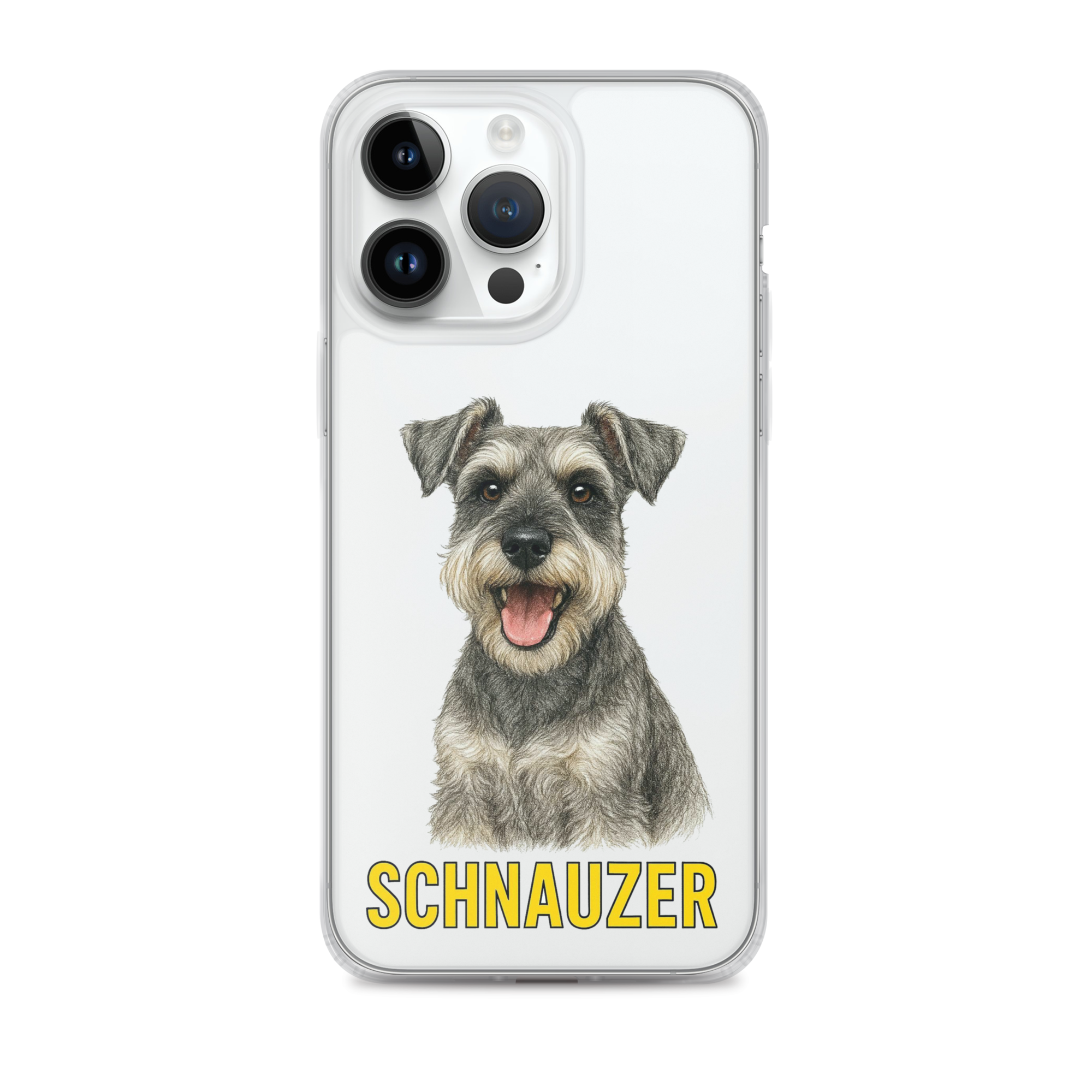 Schnauzer Clear Case for iPhone