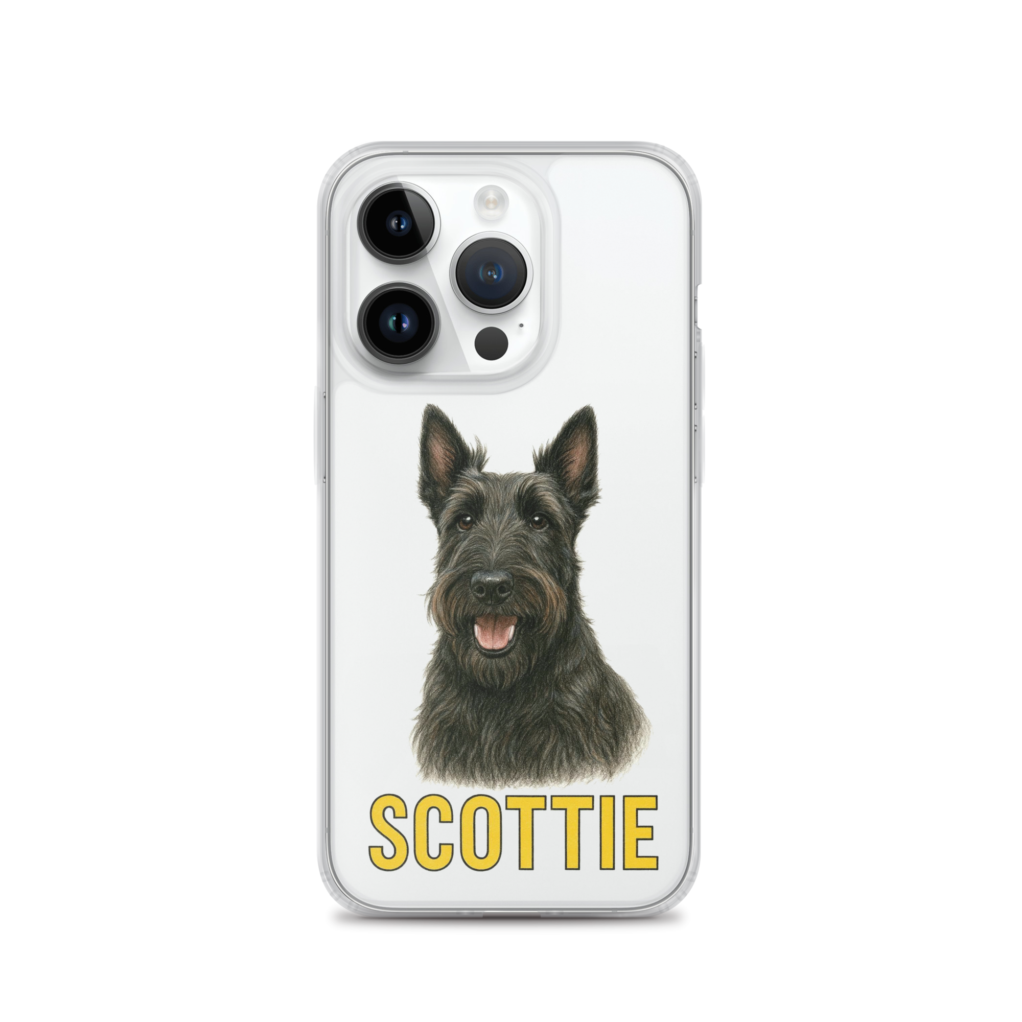 Scottie Clear Case for iPhone