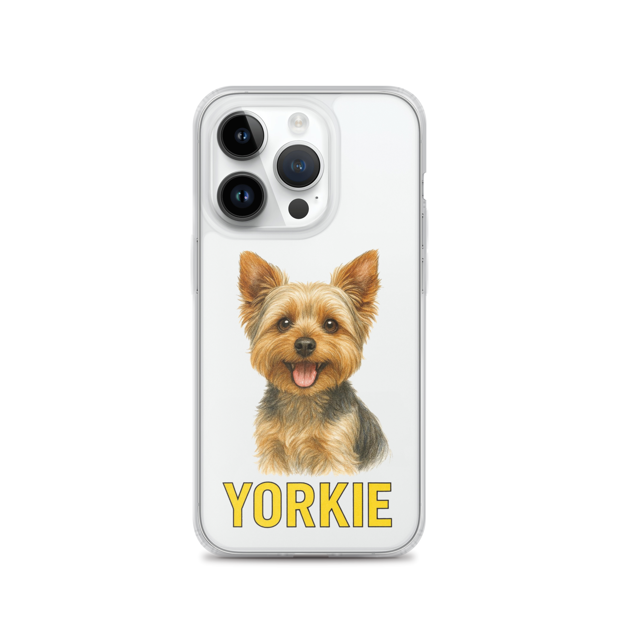 Yorkie Clear Case for iPhone