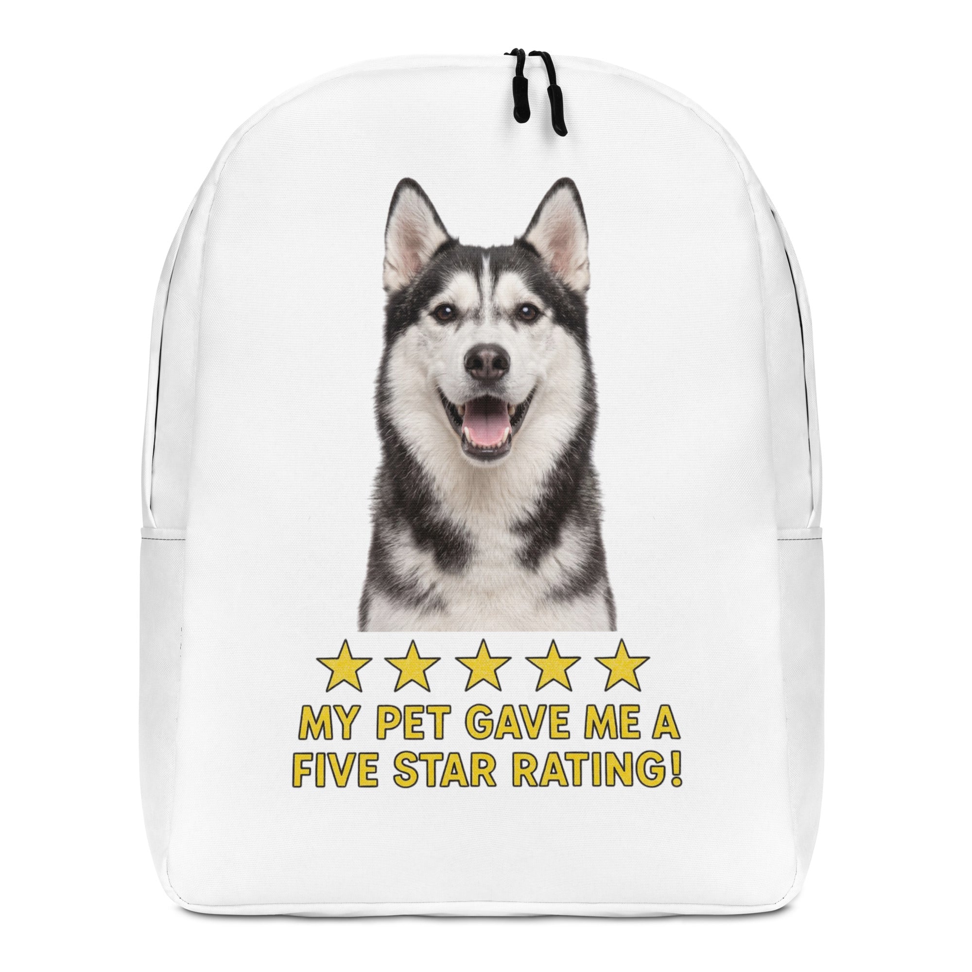 Alaskan Husky Minimalist Backpack