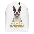 Boston Terrier Minimalist Backpack