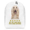 Afghan Hound Minimalist Backpack