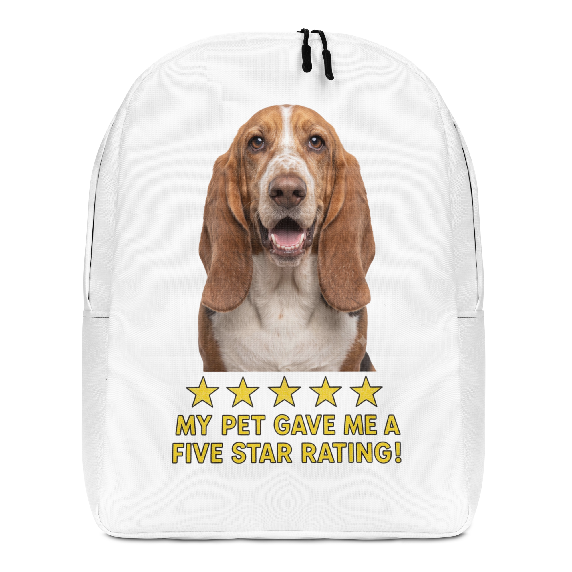 Basset Hound Minimalist Backpack