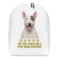 Bull Terrier Minimalist Backpack