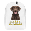 Chocolate Labrador Minimalist Backpack