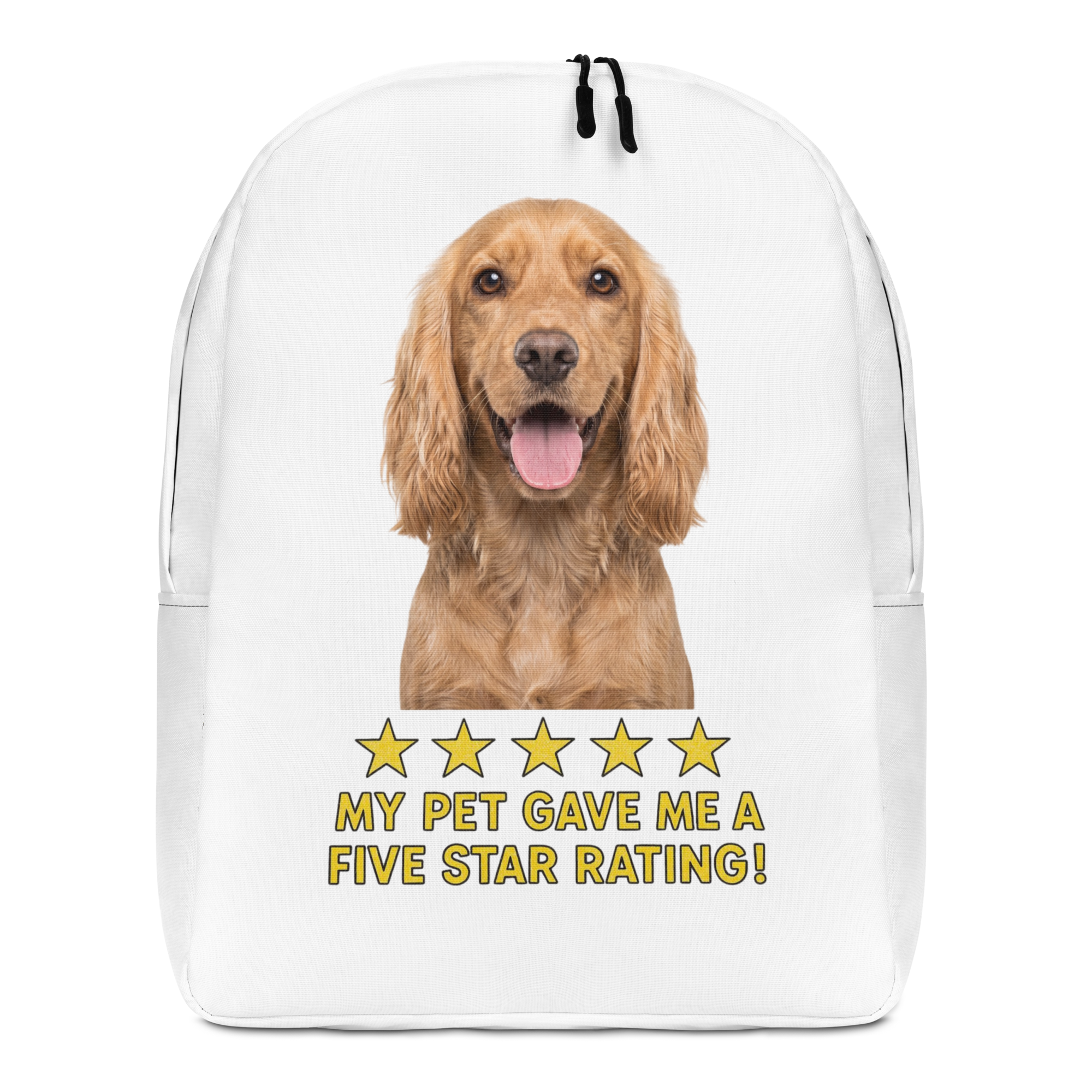 Cocker Spaniel Minimalist Backpack
