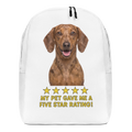 Dachshund Minimalist Backpack