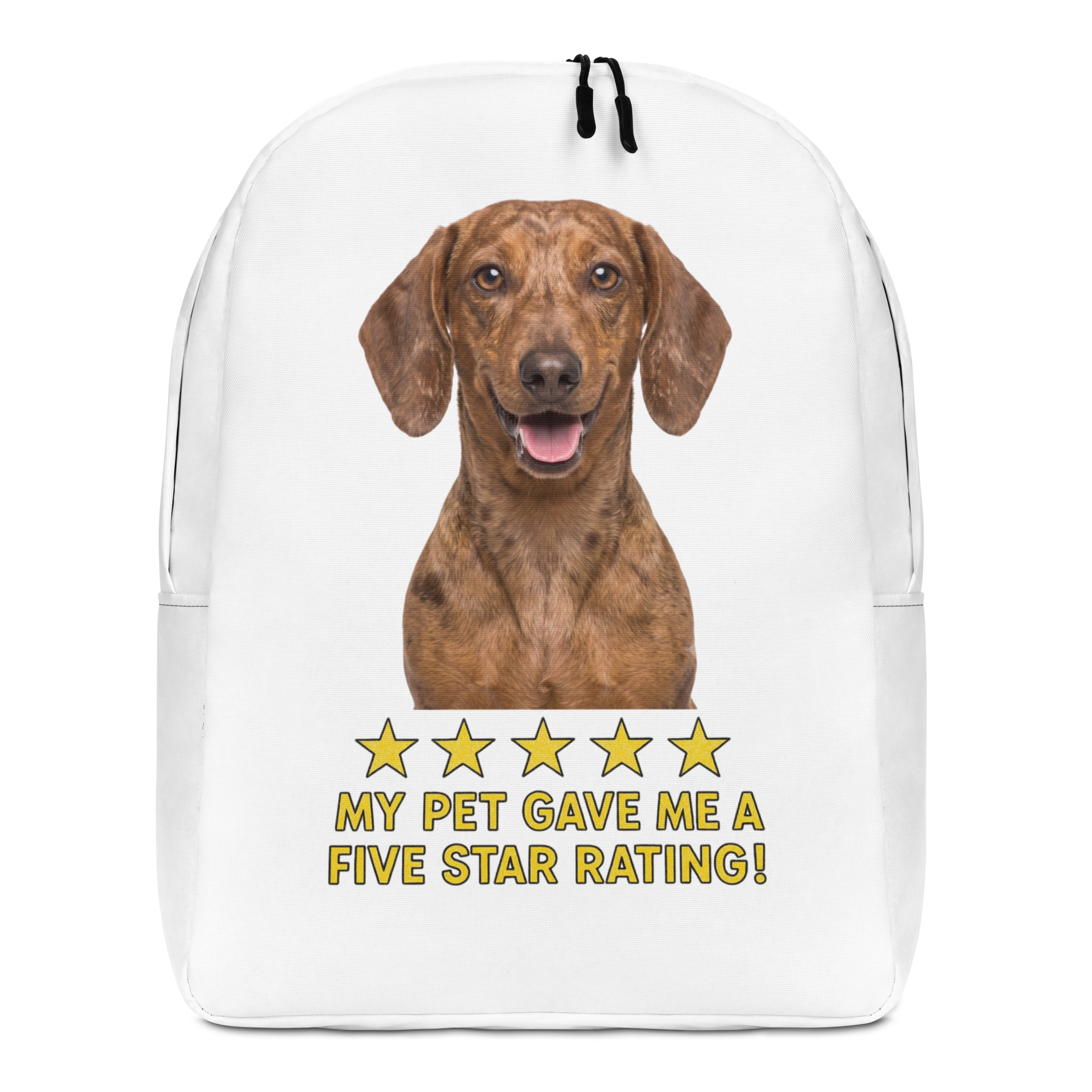Dachshund Minimalist Backpack