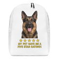 German Shepherd Minimalist Backpack