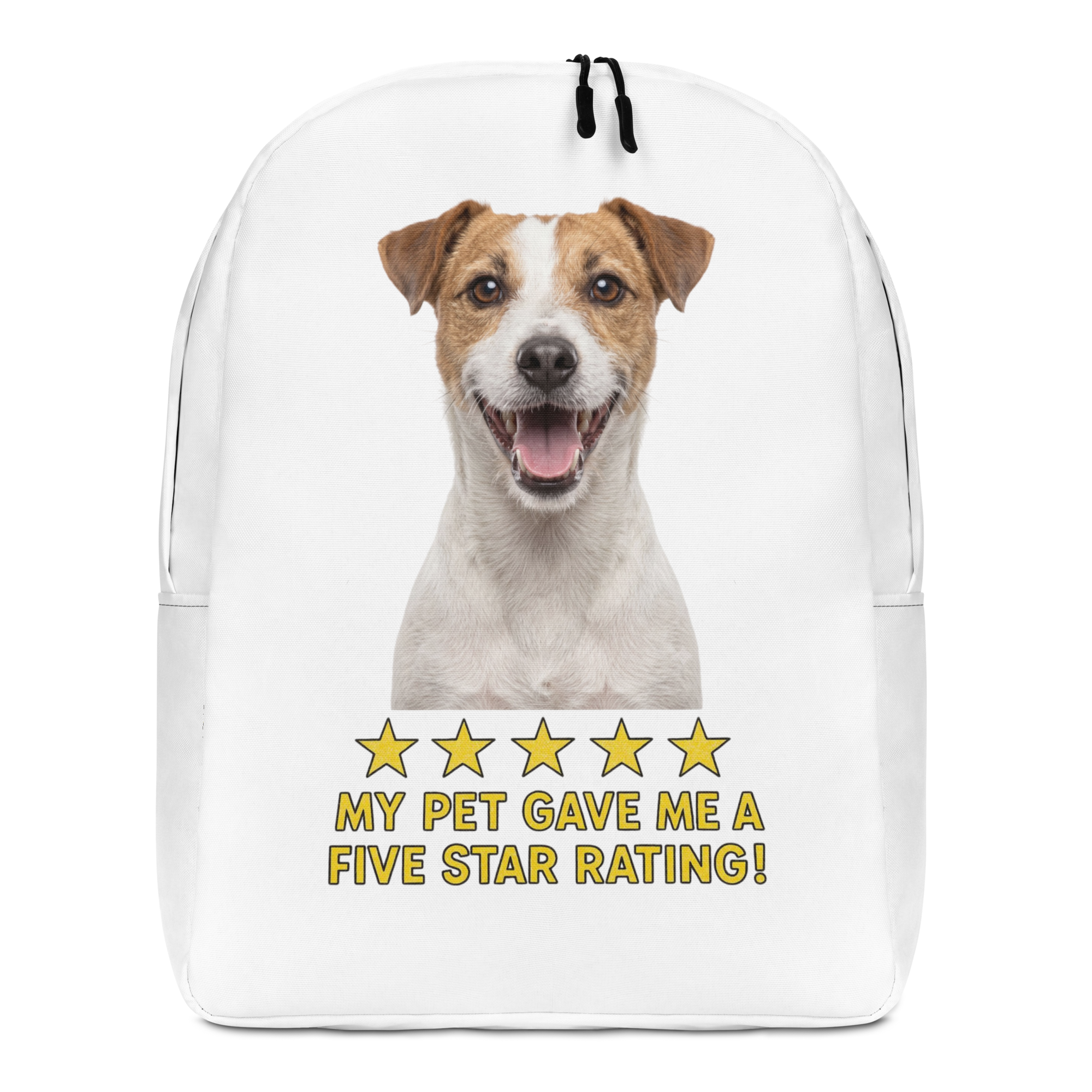 Jack Russell Terrier Minimalist Backpack