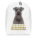 Kerry Blue Terrier Minimalist Backpack
