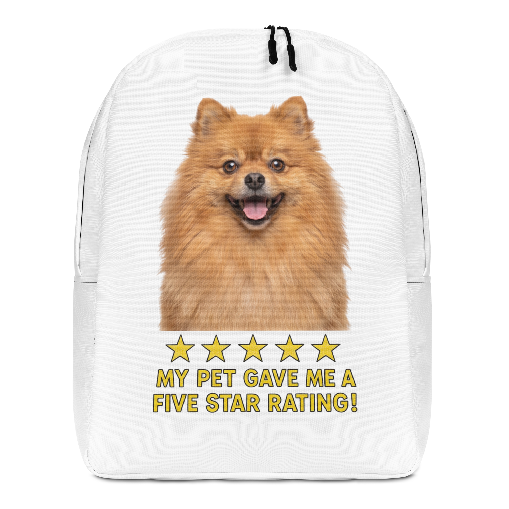 Pomeranian Minimalist Backpack