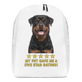 Rottweiler Minimalist Backpack