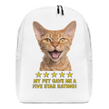 Devon Rex Cat Minimalist Backpack