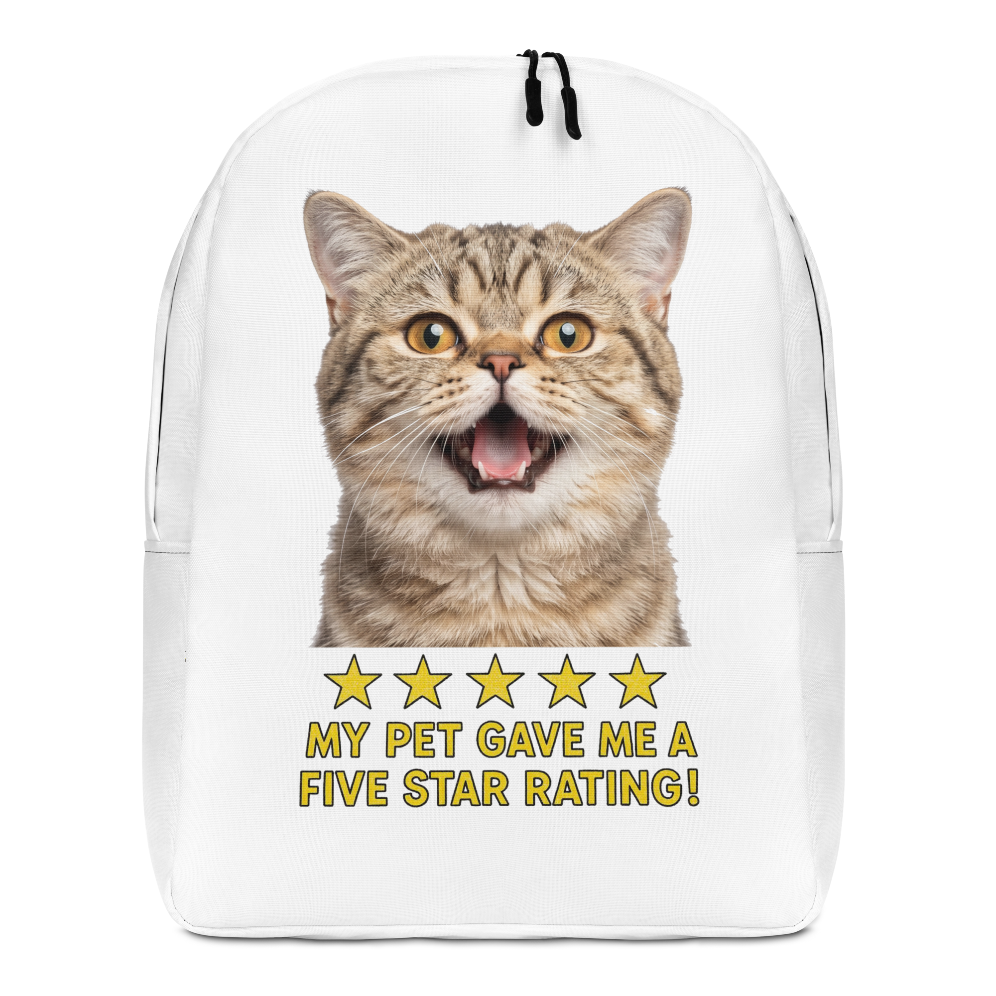 Exotic Shorthair Cat Minimalist Backpack