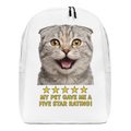 British Fold Cat Minimalist Backpack