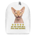 Sphynx Cat Minimalist Backpack