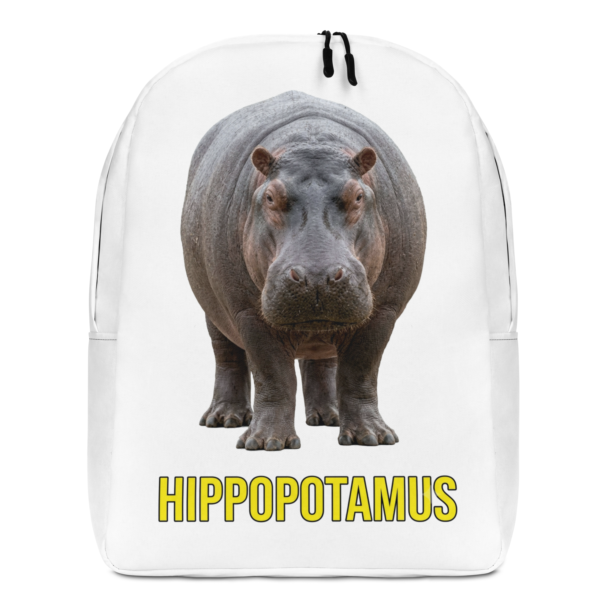 Hippopotamus Minimalist Backpack