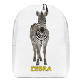 Zebra Minimalist Backpack