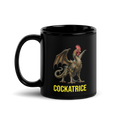 Cockatrice Black Glossy Mug