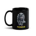Fenrir Black Glossy Mug