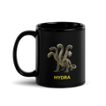 Hydra Black Glossy Mug