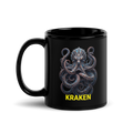 Kraken Black Glossy Mug