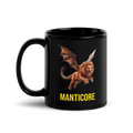 Manticore Black Glossy Mug