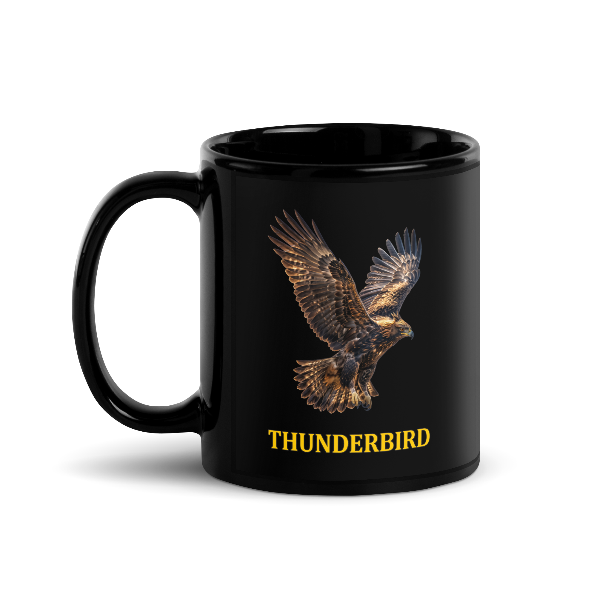 Thunderbird Black Glossy Mug