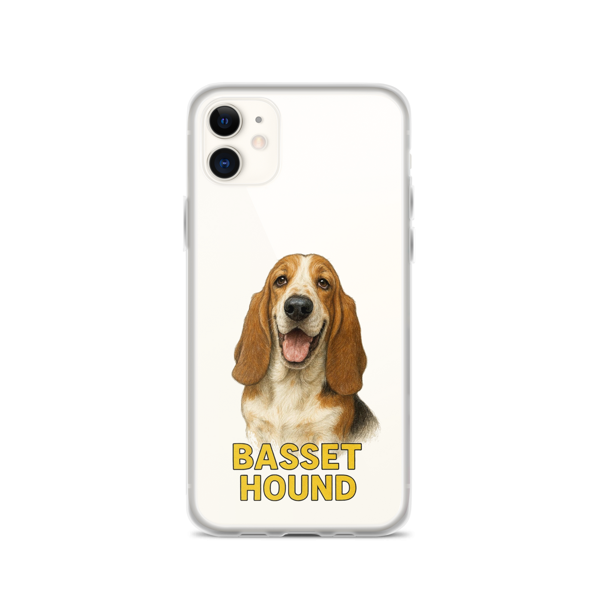 Basset Hound Clear Case for iPhone