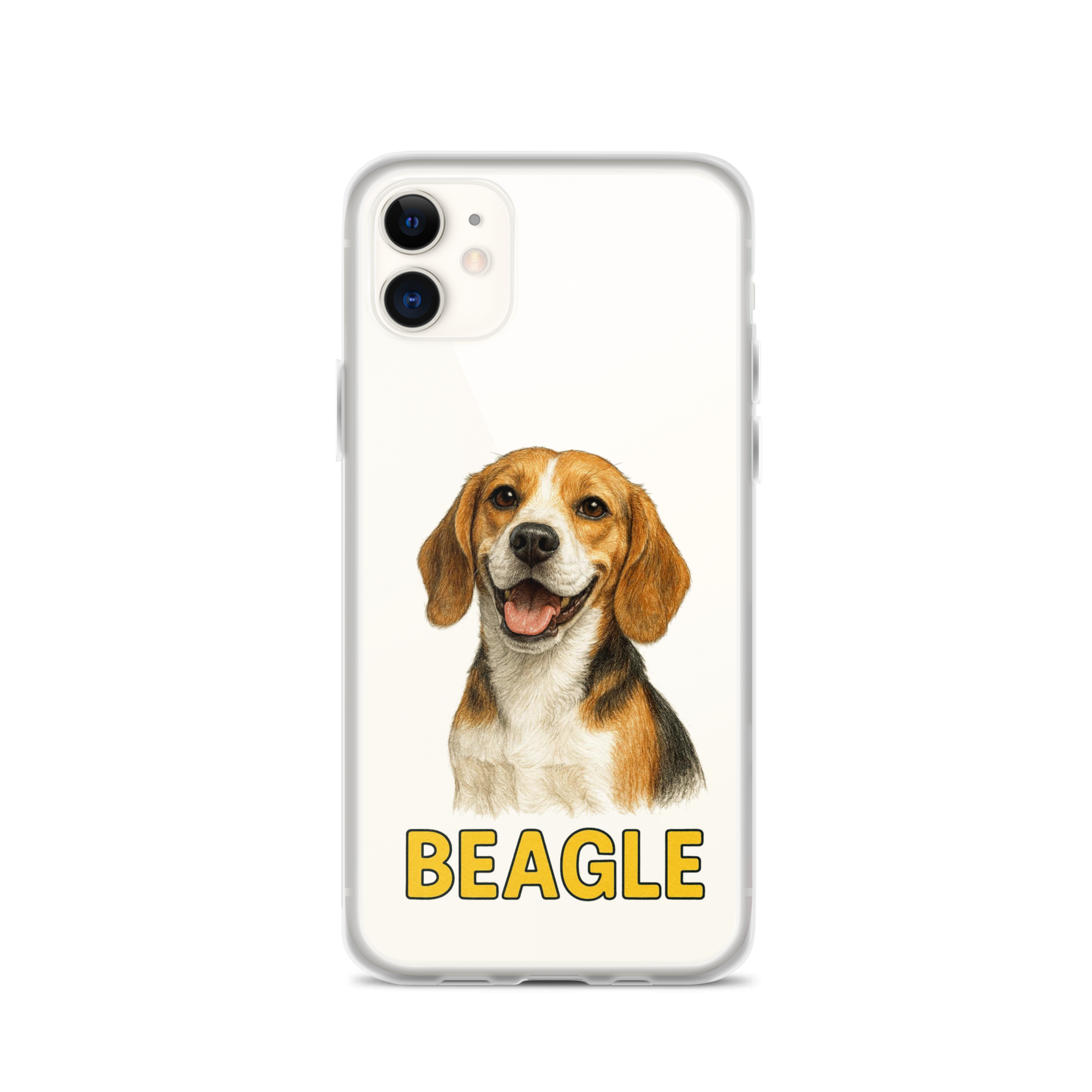 Beagle Clear Case for iPhone