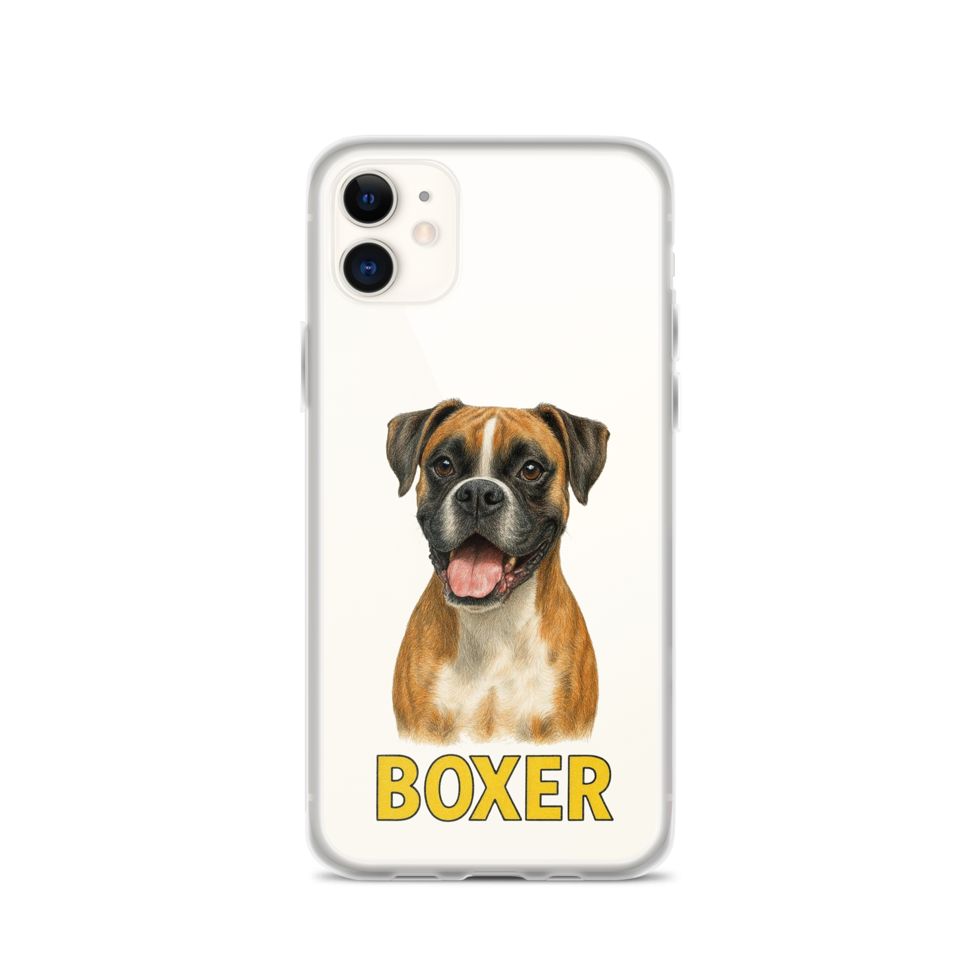 Boxer Clear Case for iPhone
