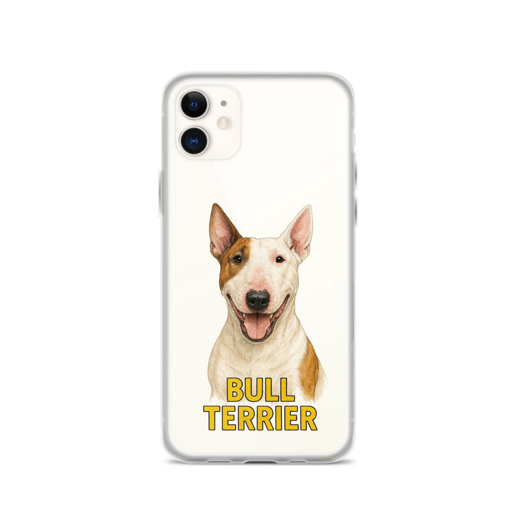 Bull Terrier Clear Case for iPhone