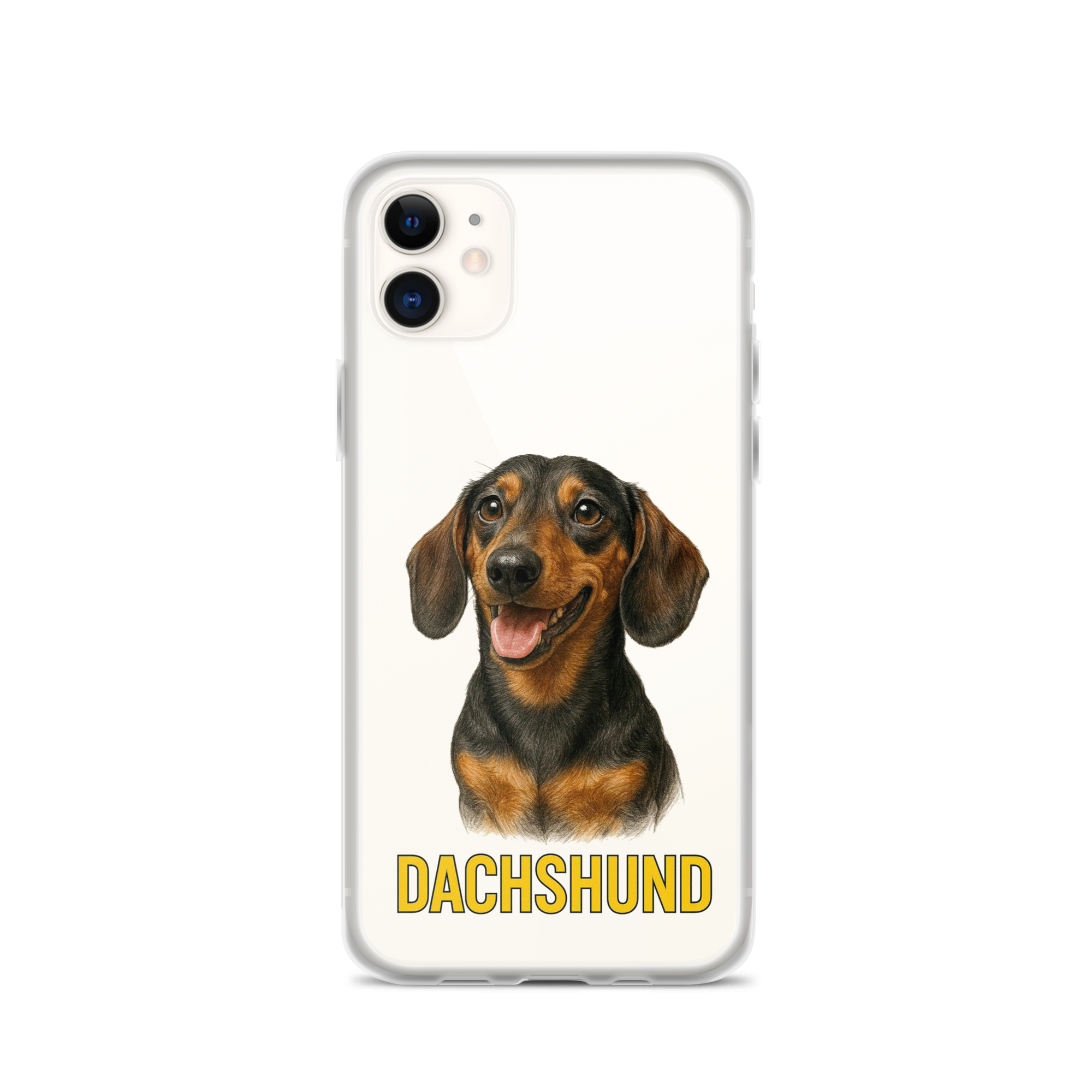 Dachshund Clear Case for iPhone