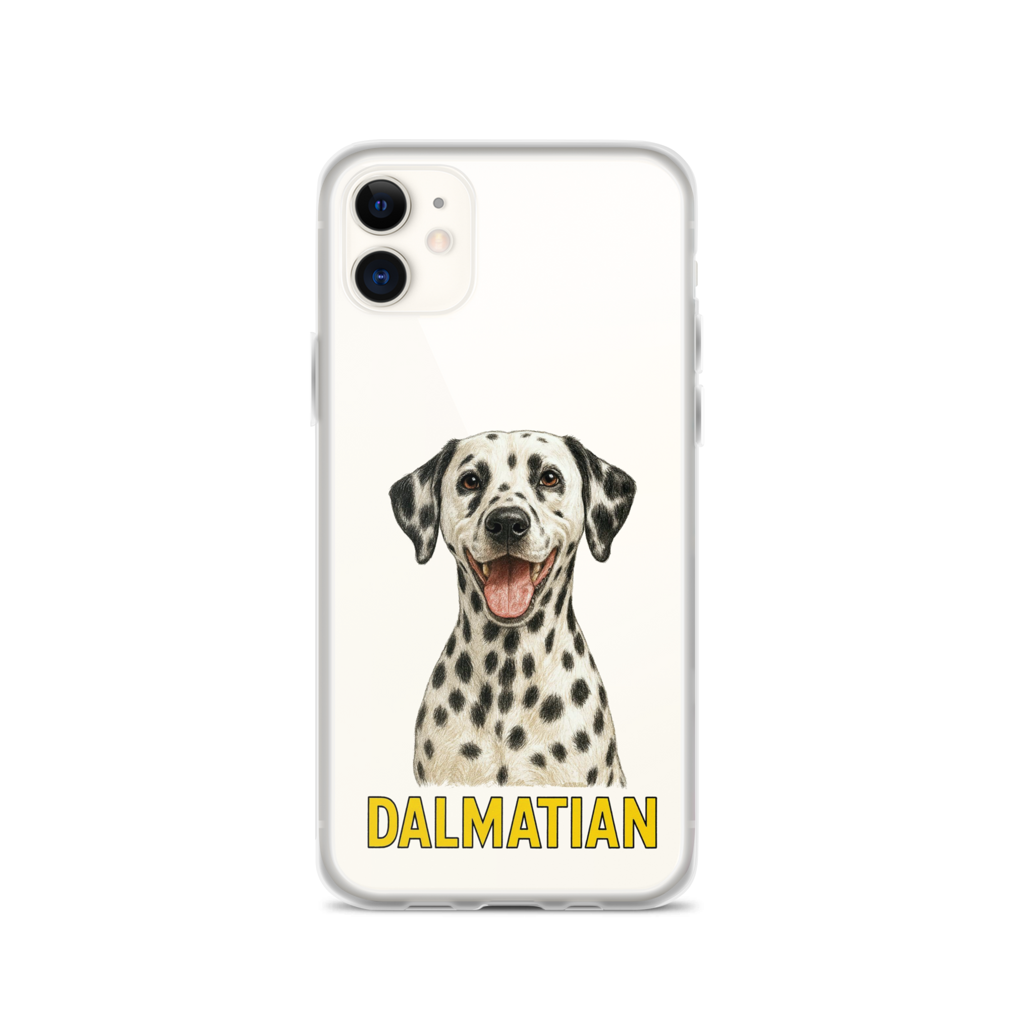 Dalmatian Clear Case for iPhone