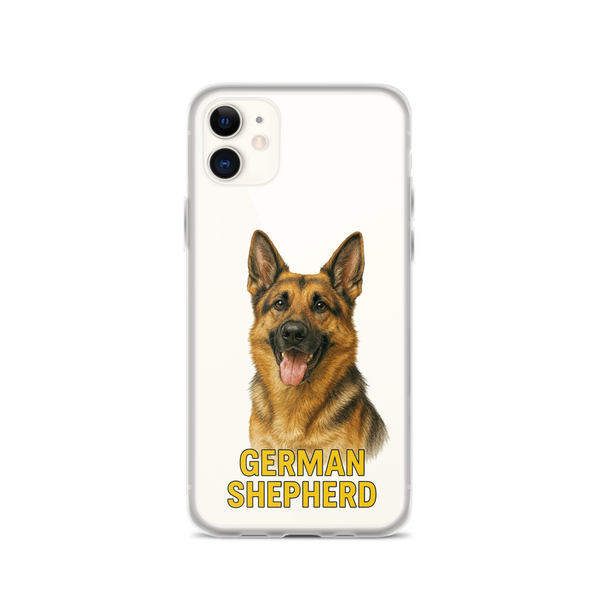German Shepherd Clear Case for iPhone