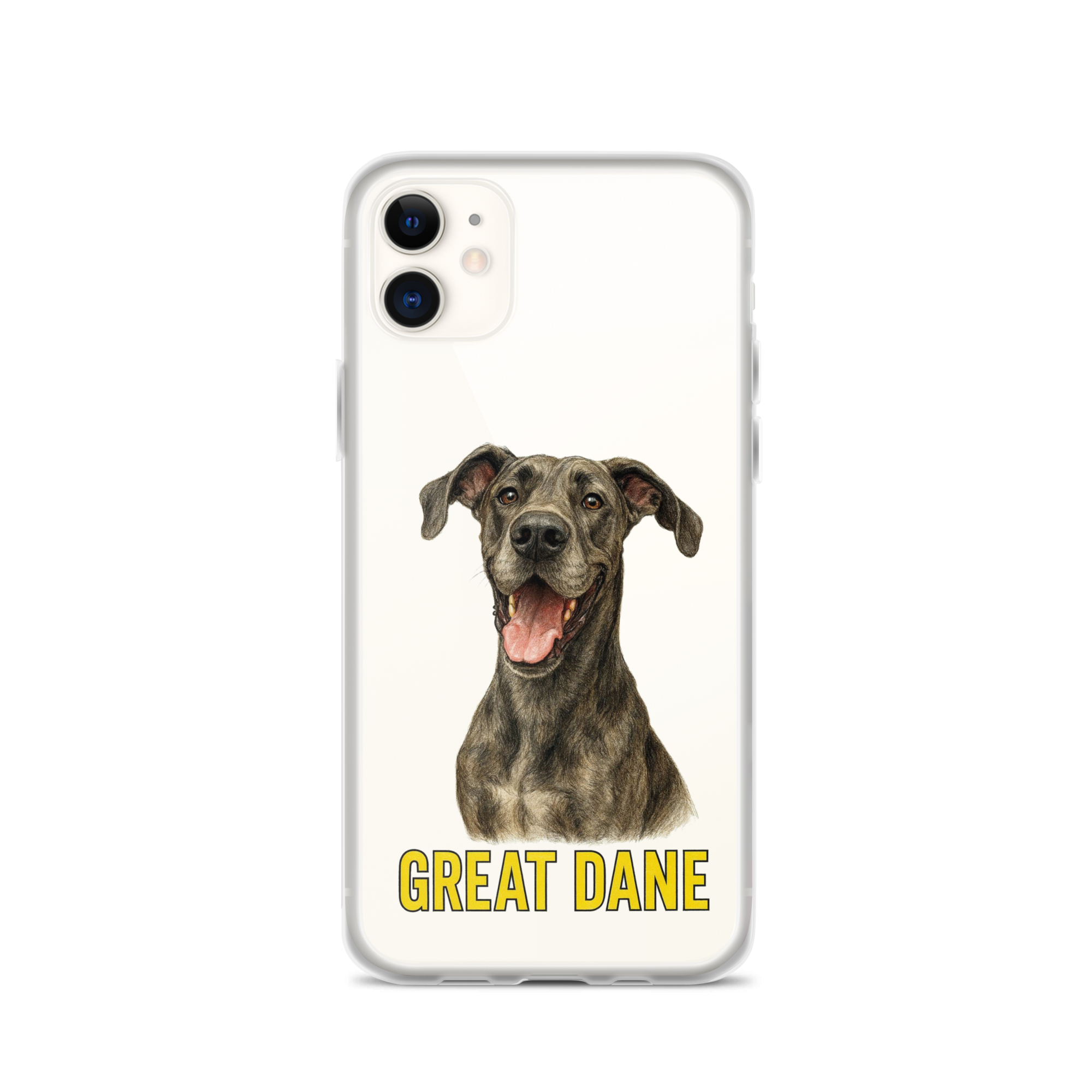 Great Dane Clear Case for iPhone