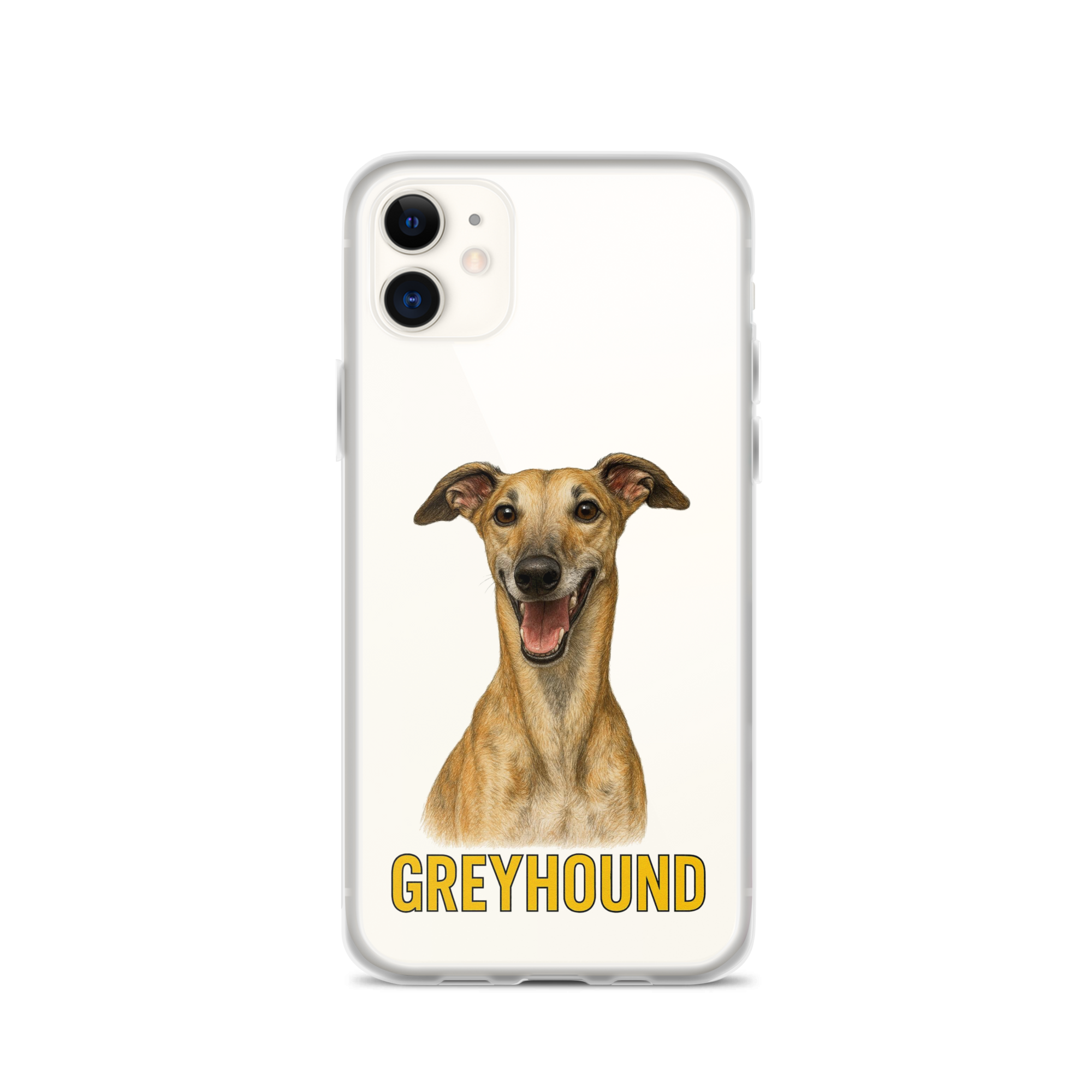 Greyhound Clear Case for iPhone