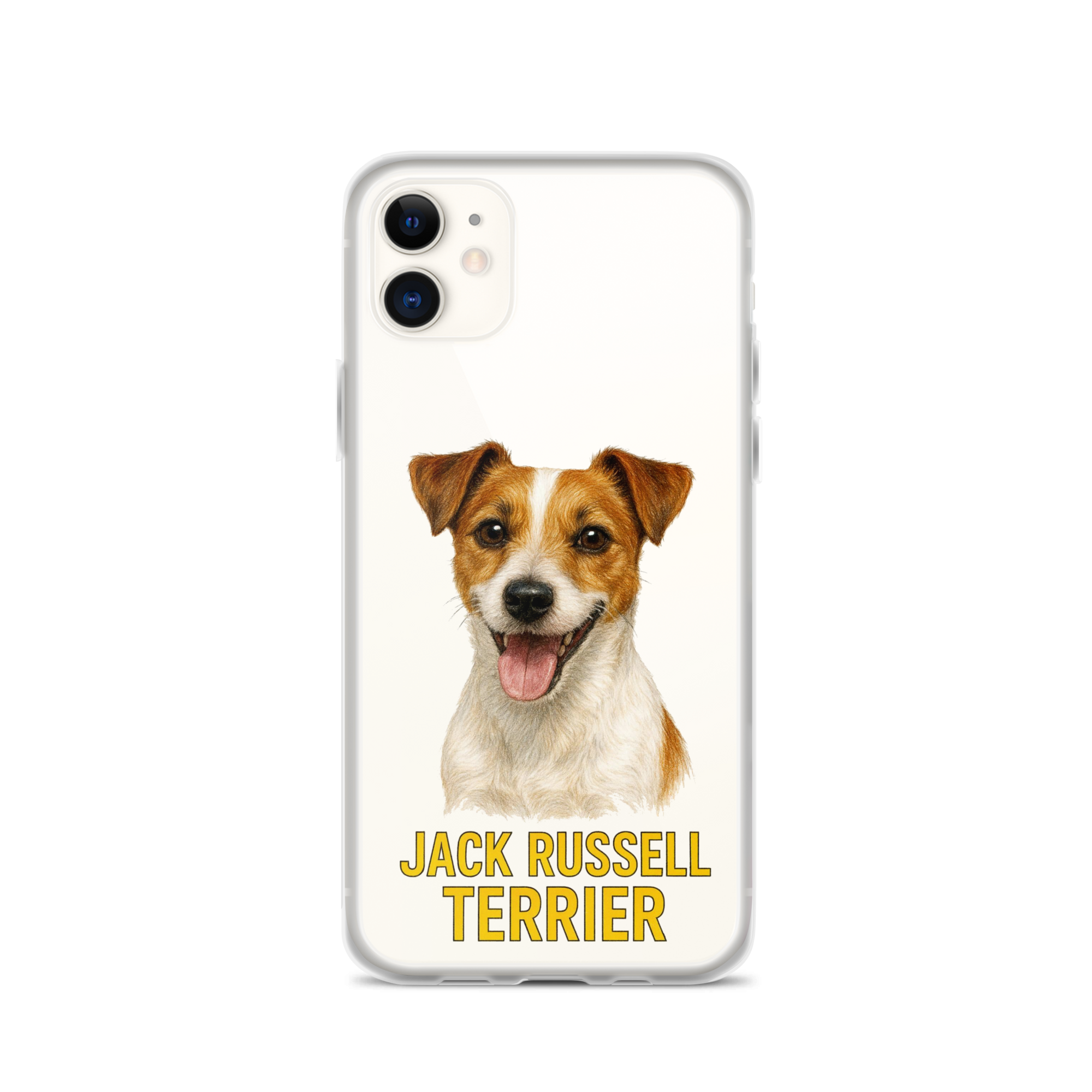 Jack Russell Terrier Clear Case for iPhone
