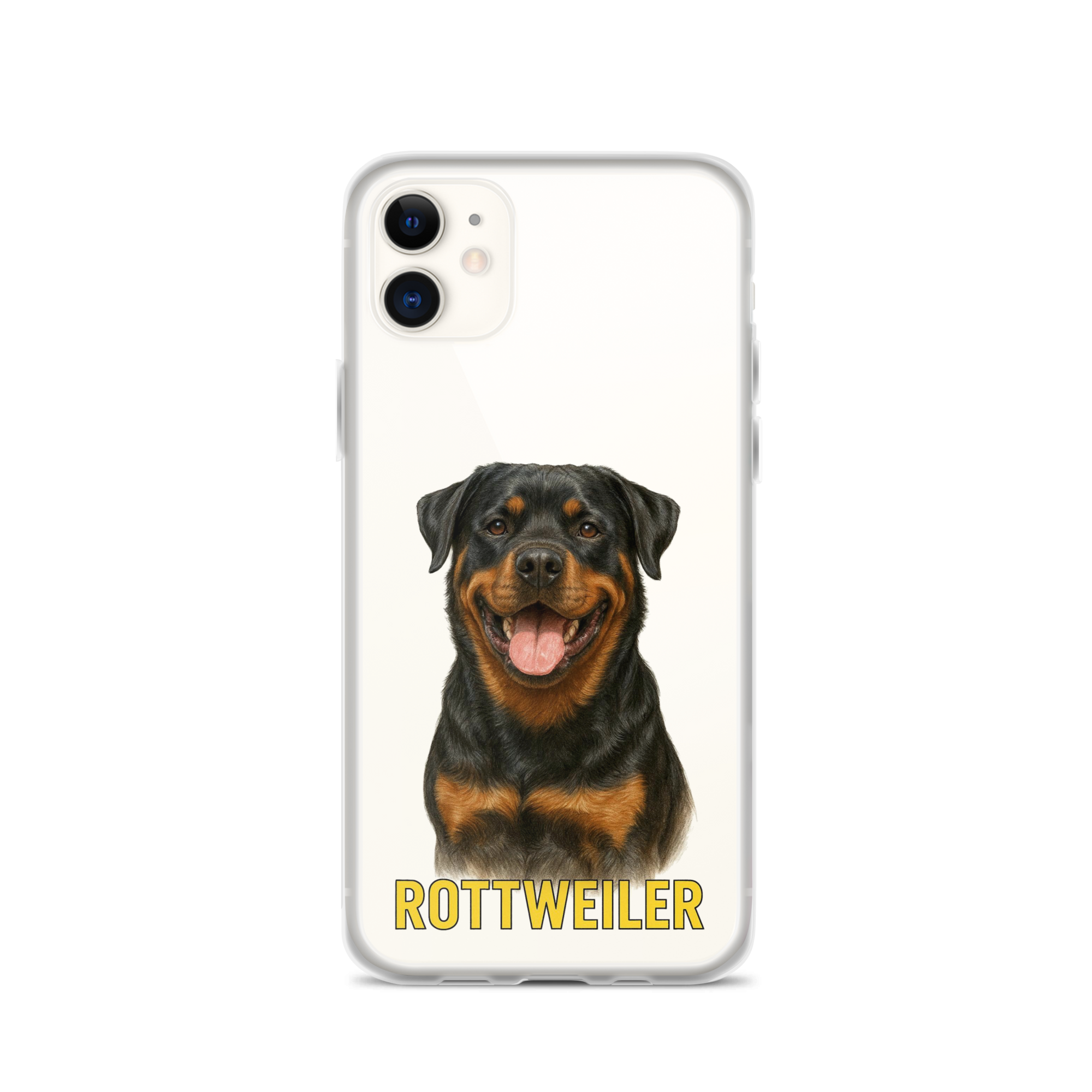 Rottweiler Clear Case for iPhone