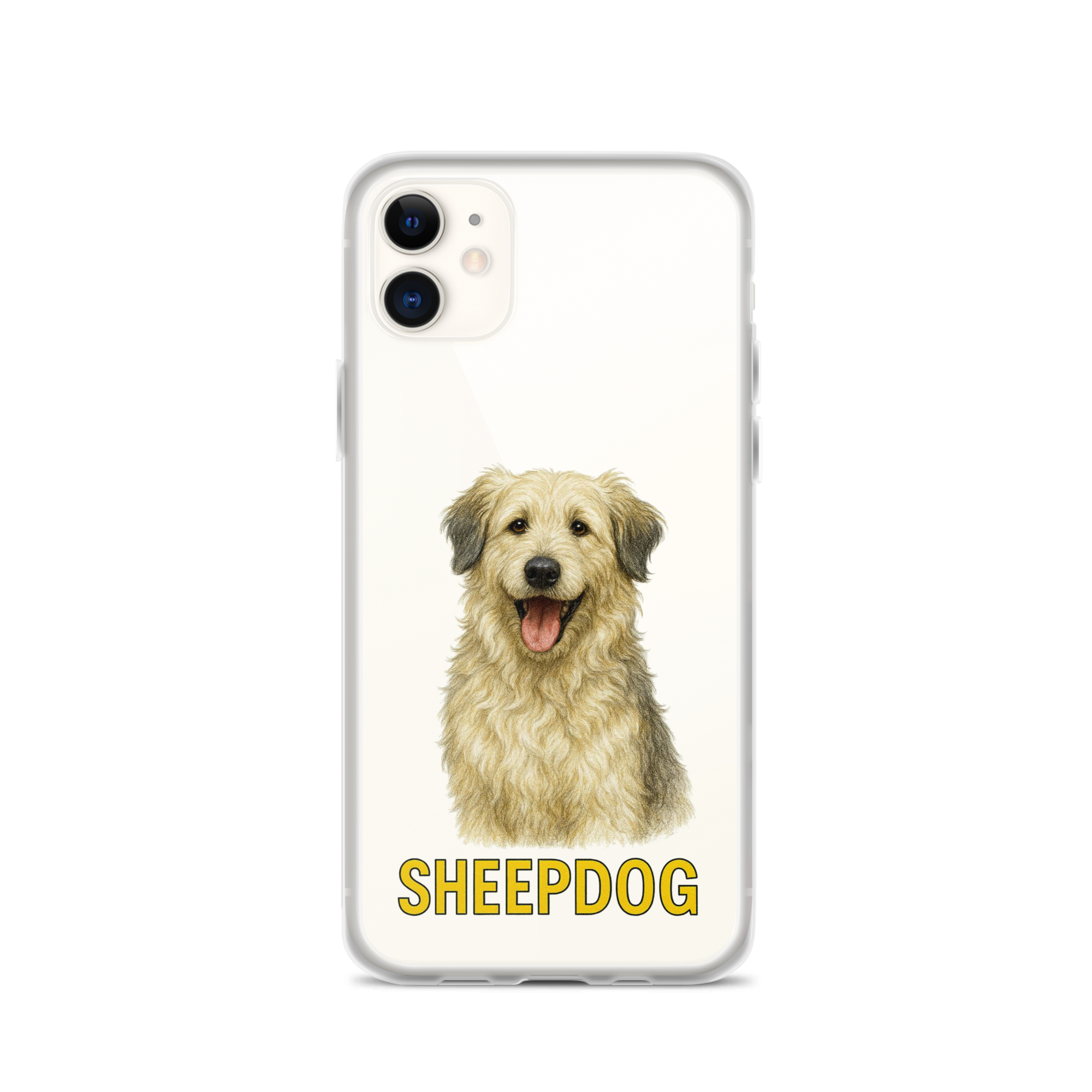 Sheepdog Clear Case for iPhone