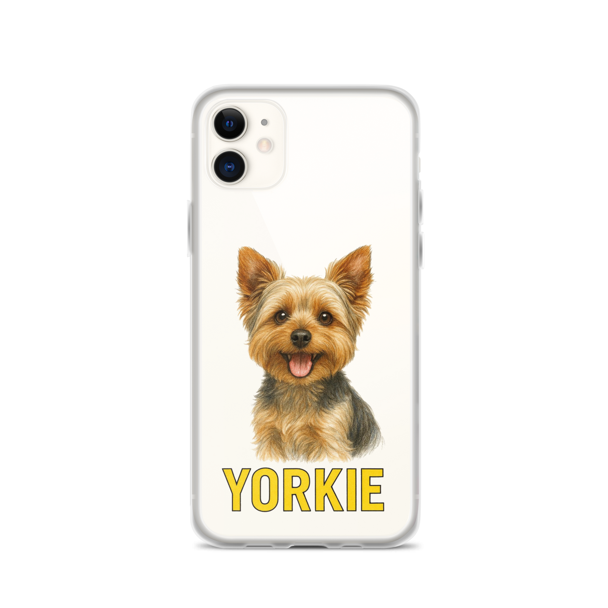 Yorkie Clear Case for iPhone