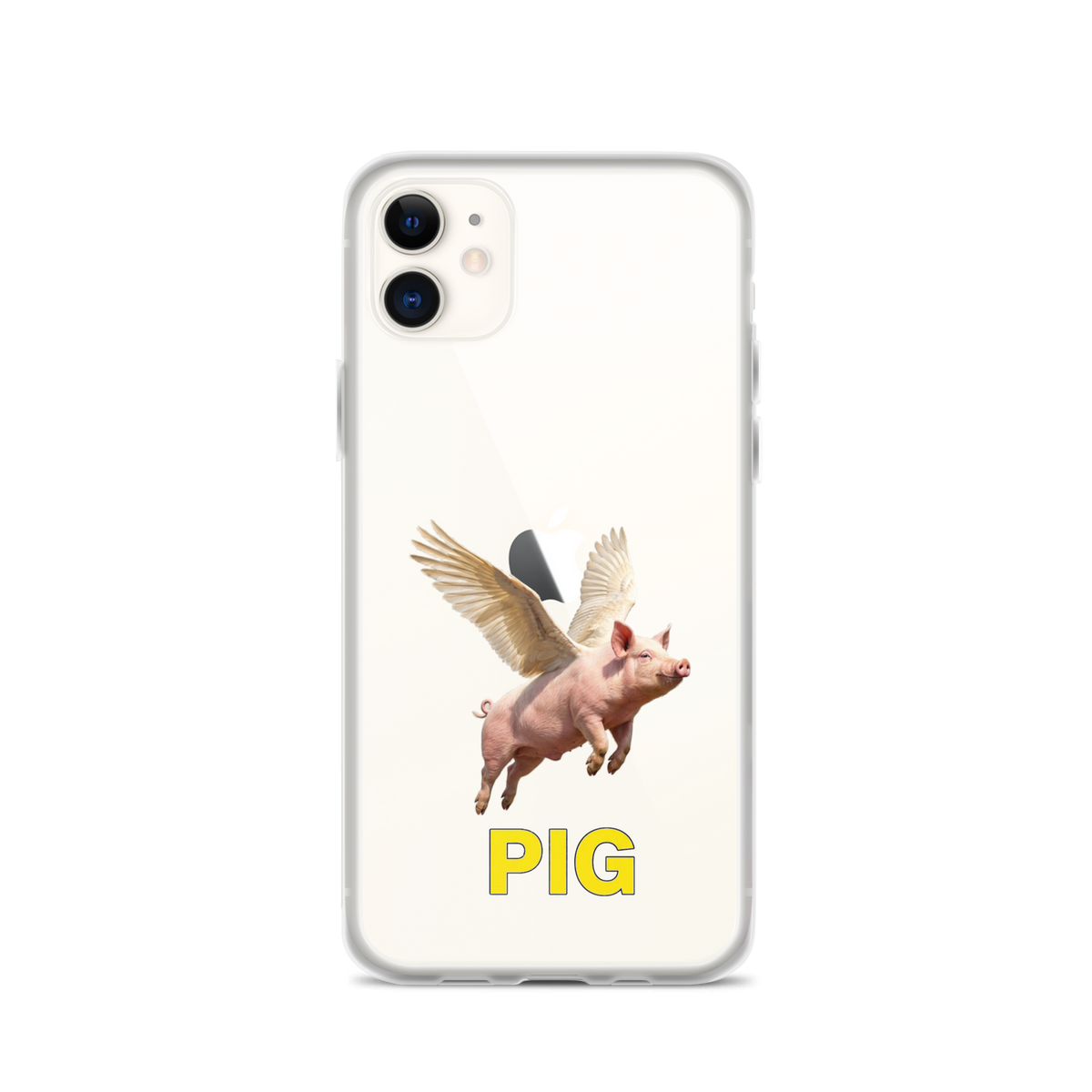 Flying Pig Clear Case for iPhone®